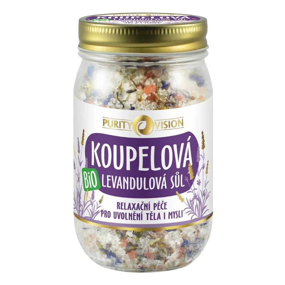 Bio levendulás fürdősó 400 g