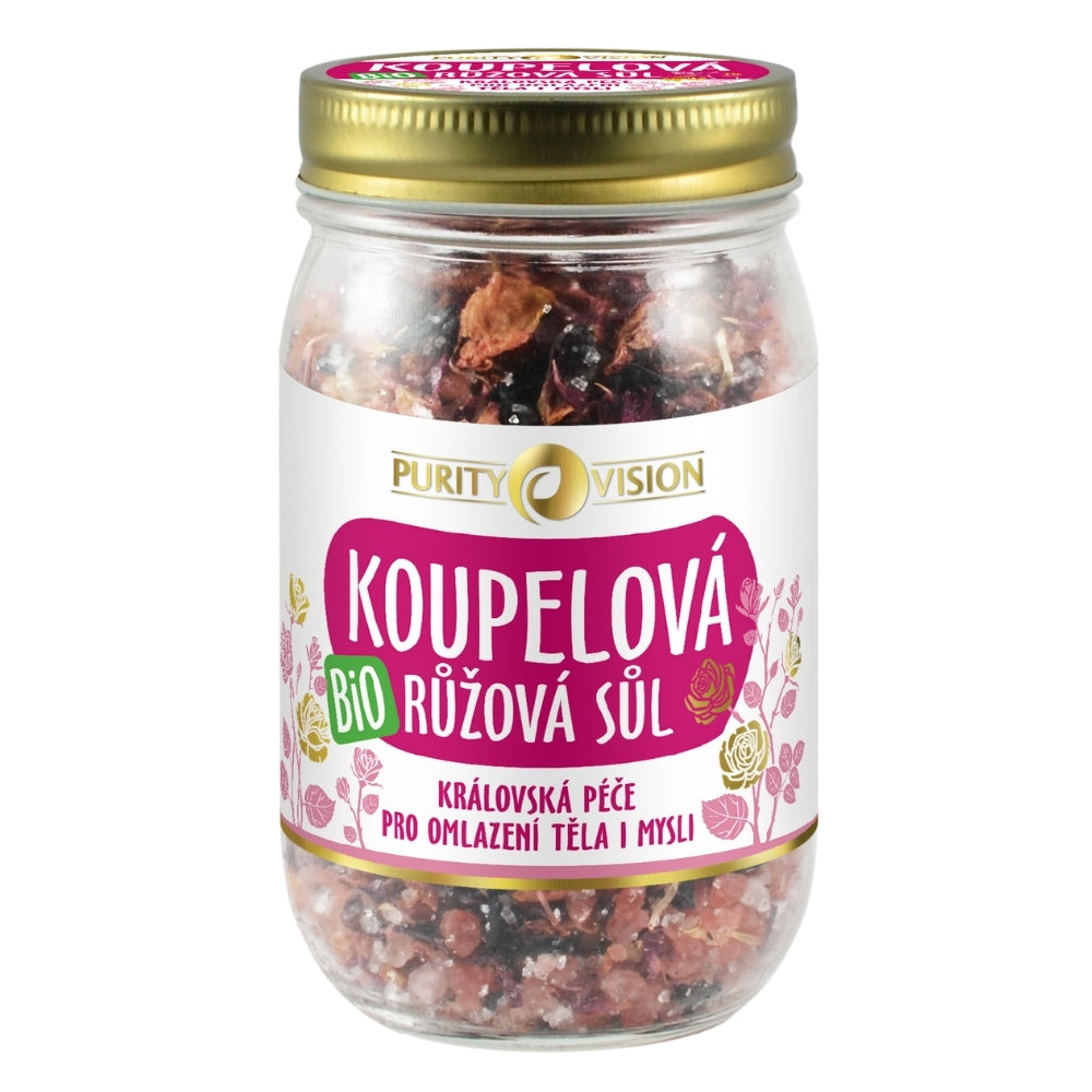 Bio Rózsa fürdősó 400 g