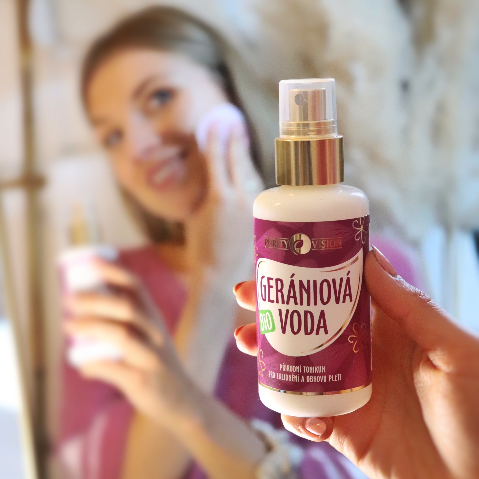 Bio gerániumvíz 100 ml
