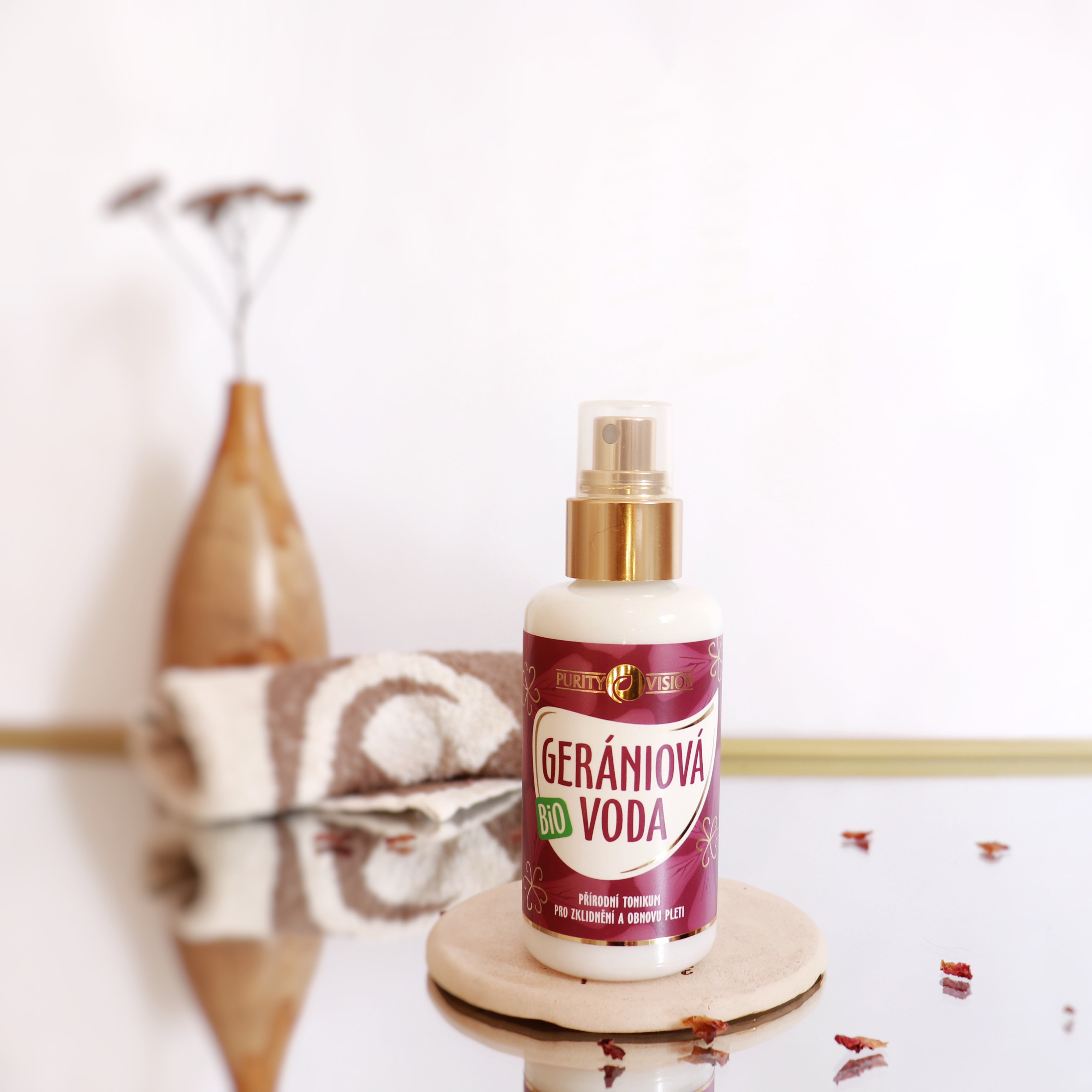 Bio gerániumvíz 100 ml