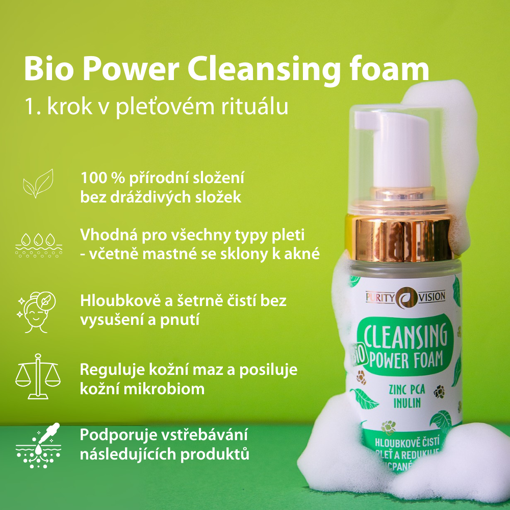 Bio Tisztító Erő Hab 90 ml