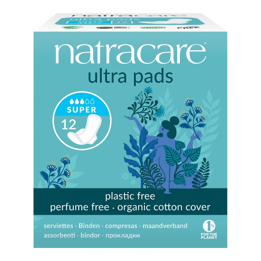 Natracare Ultra Super pads with wings