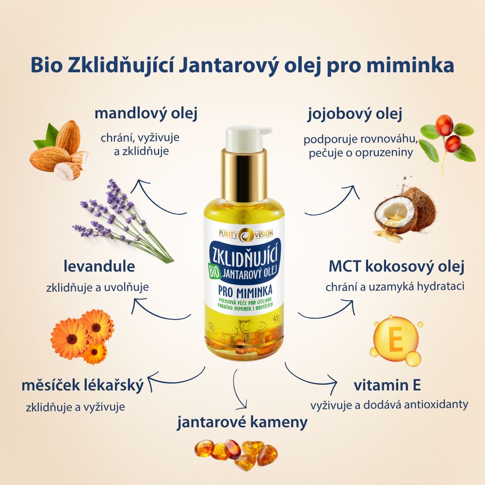 Bio Nyugtató Borostyán Olaj 95 ml