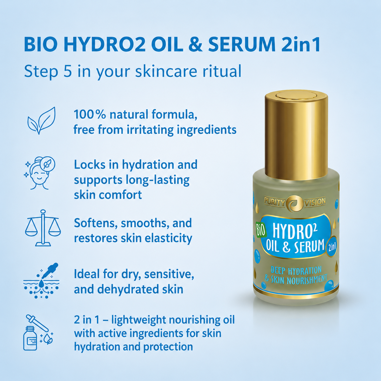Bio Hydro2 Olaj & Szérum 2in1 30 ml