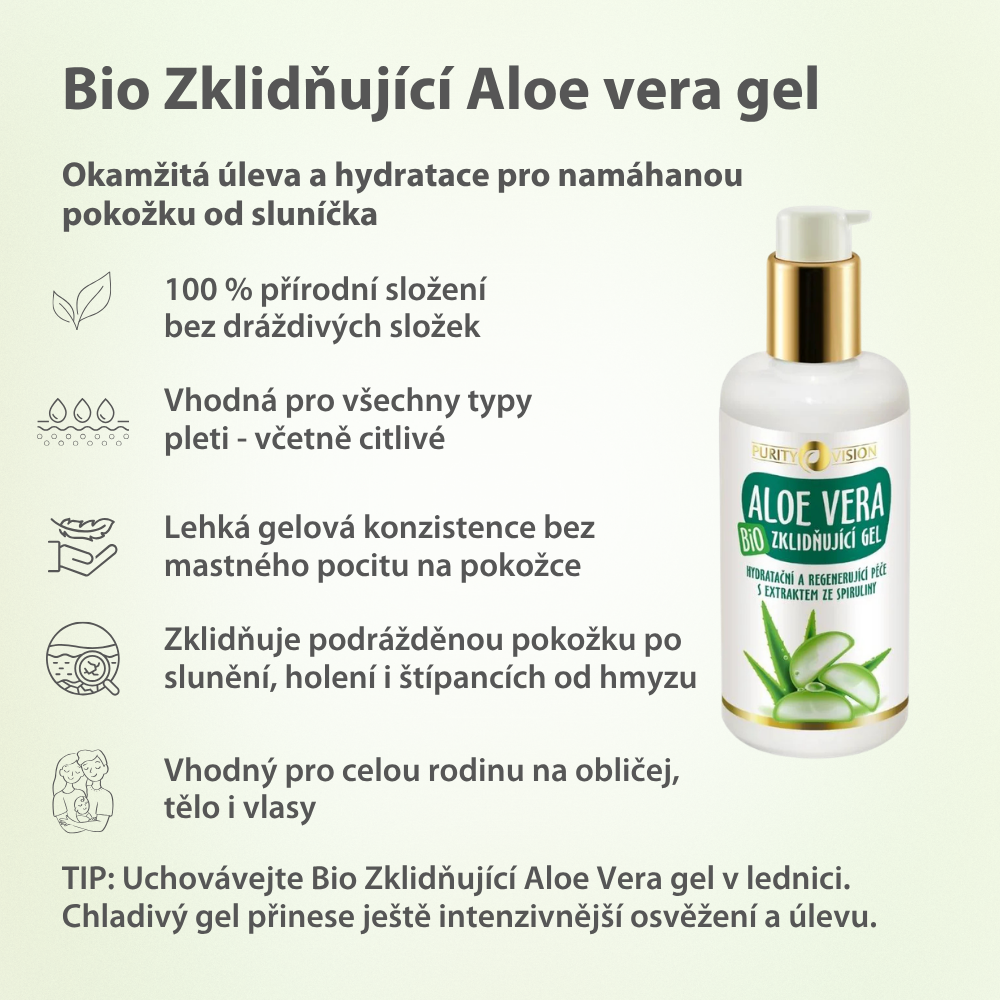 Bio Aloe Vera Nyugtató Gél 200 ml